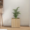 vidaXL - Plantenbak - 40x40x40 - cm - bewerkt - hout - sonoma - eiken