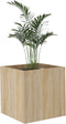 vidaXL - Plantenbak - 40x40x40 - cm - bewerkt - hout - sonoma - eiken