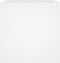 vidaXL - Plantenbak - 40x40x40 - cm - bewerkt - hout - wit