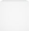 vidaXL - Plantenbak - 40x40x40 - cm - bewerkt - hout - wit
