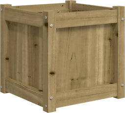 vidaXL - Plantenbak - 40x40x40 - cm - geïmpregneerd - grenenhout