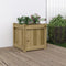 vidaXL - Plantenbak - 40x40x40 - cm - geïmpregneerd - grenenhout