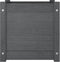 vidaXL - Plantenbak - 40x40x40 - cm - massief - grenenhout - grijs