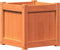 vidaXL - Plantenbak - 40x40x40 - cm - massief - grenenhout - wasbruin