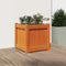 vidaXL - Plantenbak - 40x40x40 - cm - massief - grenenhout - wasbruin