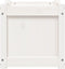 vidaXL - Plantenbak - 40x40x40 - cm - massief - grenenhout - wit