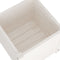 vidaXL - Plantenbak - 40x40x40 - cm - massief - grenenhout - wit