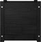 vidaXL - Plantenbak - 40x40x40 - cm - massief - grenenhout - zwart