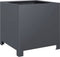 vidaXL - Plantenbak - 40x40x40 - cm - staal - antracietkleurig