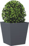 vidaXL - Plantenbak - 40x40x40 - cm - staal - antracietkleurig