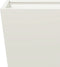 vidaXL - Plantenbak - 40x40x40 - cm - staal - wit