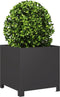 vidaXL - Plantenbak - 40x40x40 - cm - staal - zwart