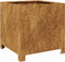 vidaXL - Plantenbak - 40x40x40 - cm - weervast - staal