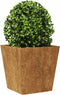vidaXL - Plantenbak - 40x40x40 - cm - weervast - staal