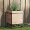vidaXL - Plantenbak - 40x40x50 - cm - massief - grenenhout
