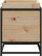vidaXL - Plantenbak - 40x40x50 - cm - massief - grenenhout