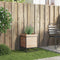 vidaXL - Plantenbak - 40x40x50 - cm - massief - grenenhout