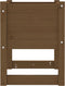 vidaXL - Plantenbak - 40x40x52,5 - cm - massief - grenenhout - honingbruin
