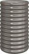 vidaXL - Plantenbak - 40x40x68 - cm - gepoedercoat - staal - grijs