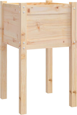 vidaXL - Plantenbak - 40x40x70 - cm - massief - grenenhout