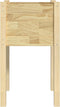 vidaXL - Plantenbak - 40x40x70 - cm - massief - grenenhout