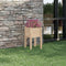 vidaXL - Plantenbak - 40x40x70 - cm - massief - grenenhout