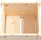 vidaXL - Plantenbak - 40x40x70 - cm - massief - grenenhout
