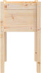 vidaXL - Plantenbak - 40x40x70 - cm - massief - grenenhout