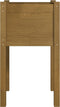 vidaXL - Plantenbak - 40x40x70 - cm - massief - grenenhout - honingbruin