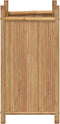 vidaXL - Plantenbak - 40x40x80 - cm - bamboe