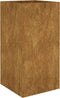 vidaXL - Plantenbak - 40x40x80 - cm - cortenstaal