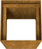 vidaXL - Plantenbak - 40x40x80 - cm - cortenstaal