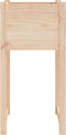 vidaXL - Plantenbak - 40x40x81 - cm - massief - grenenhout