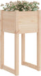 vidaXL - Plantenbak - 40x40x81 - cm - massief - grenenhout
