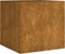 vidaXL - Plantenbak - 40x41x40 - cm - cortenstaal