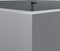 vidaXL - Plantenbak - 42x38x75 - cm - gegalvaniseerd - staal - zilverkleurig