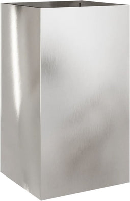 vidaXL - Plantenbak - 42x38x75 - cm - roestvrij - staal - zilverkleurig