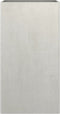 vidaXL - Plantenbak - 42x38x75 - cm - roestvrij - staal - zilverkleurig