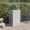 vidaXL - Plantenbak - 42x38x75 - cm - roestvrij - staal - zilverkleurig