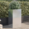 vidaXL - Plantenbak - 42x38x75 - cm - roestvrij - staal - zilverkleurig