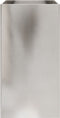 vidaXL - Plantenbak - 42x38x75 - cm - roestvrij - staal - zilverkleurig