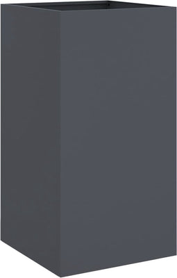 vidaXL - Plantenbak - 42x38x75 - cm - staal - antracietkleurig