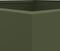 vidaXL - Plantenbak - 42x38x75 - cm - staal - olijfgroen