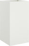 vidaXL - Plantenbak - 42x38x75 - cm - staal - wit