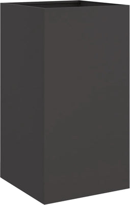vidaXL - Plantenbak - 42x38x75 - cm - staal - zwart