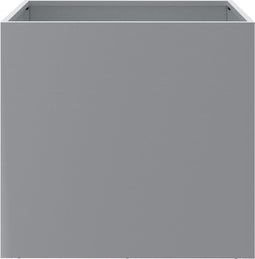vidaXL - Plantenbak - 42x40x39 - cm - gegalvaniseerd - staal - zilverkleurig