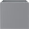 vidaXL - Plantenbak - 42x40x39 - cm - gegalvaniseerd - staal - zilverkleurig