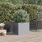 vidaXL - Plantenbak - 42x40x39 - cm - gegalvaniseerd - staal - zilverkleurig
