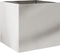 vidaXL - Plantenbak - 42x40x39 - cm - roestvrij - staal - zilverkleurig