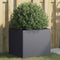 vidaXL - Plantenbak - 42x40x39 - cm - staal - antracietkleurig